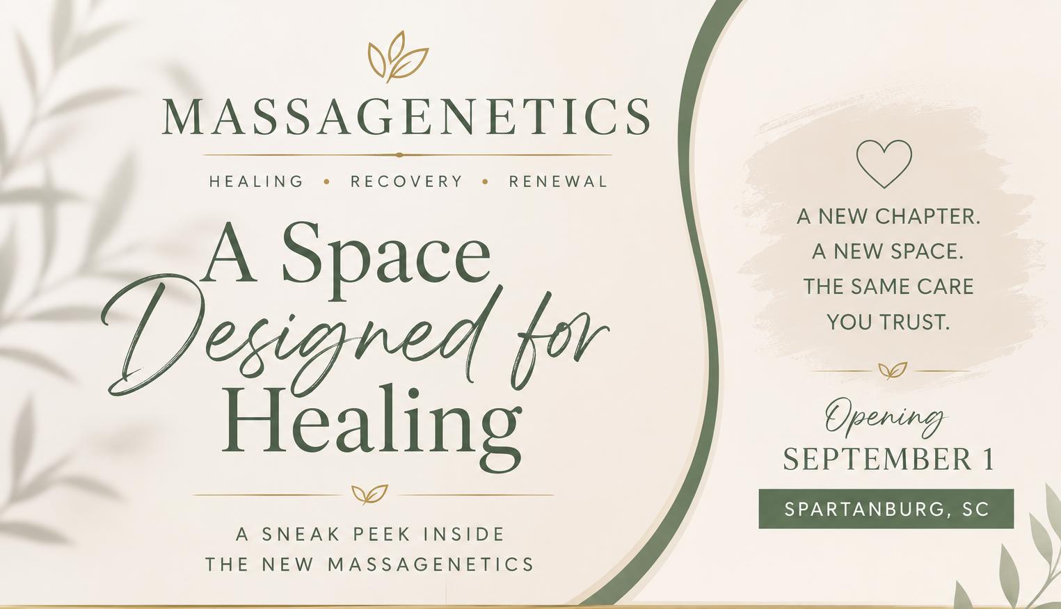 A Space Designed for Healing: A Sneak Peek Inside the New MassageNetics