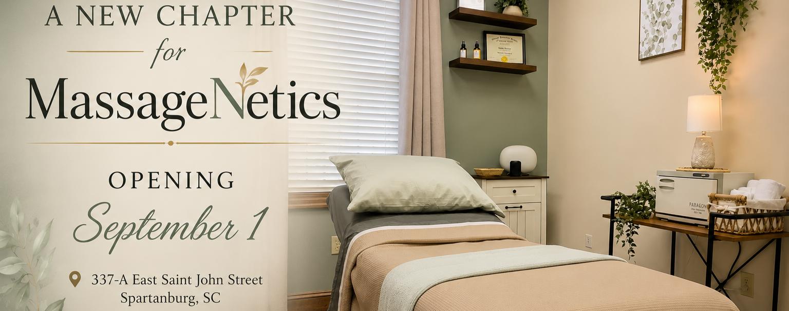 A New Chapter for MassageNetics Begins September 1